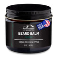 Mountaineer Brand Beard Balm for Men | All Natural Leave-In Conditioner to Moisturize Dry Itchy Skin | Beard Butter Hydrates Softens and Tames Flyaway Hair | Adds Shine | Timber Scent 2oz