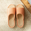 Cotton Linen Non-Slip Deodorant Indoor Slippers