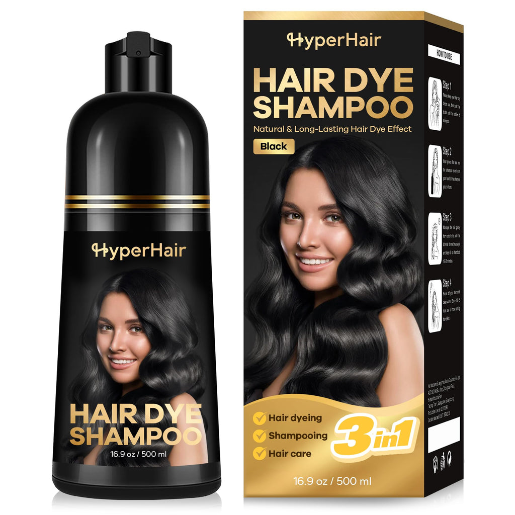 TripleEffect Black Hair Dye Shampoo