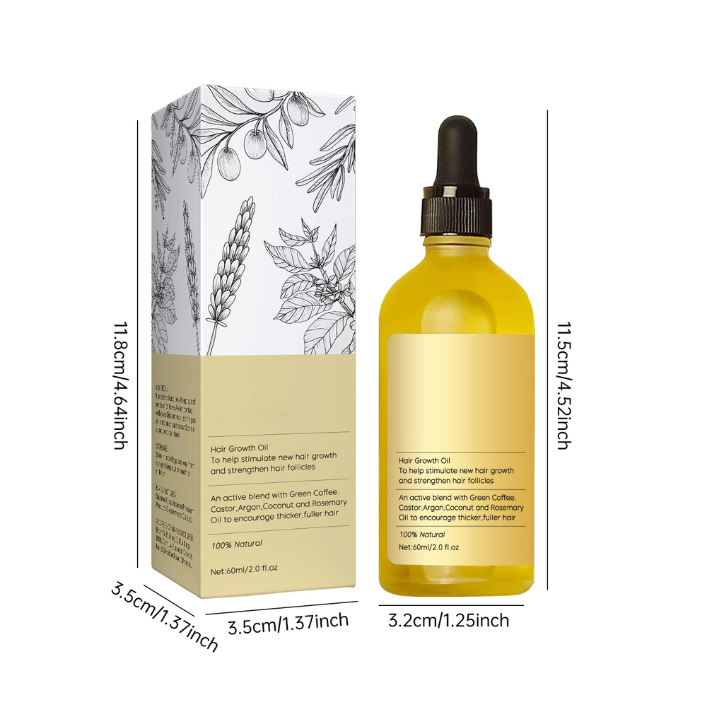 Lush Locks Hair Revitalizer - Radiant Growth Oil