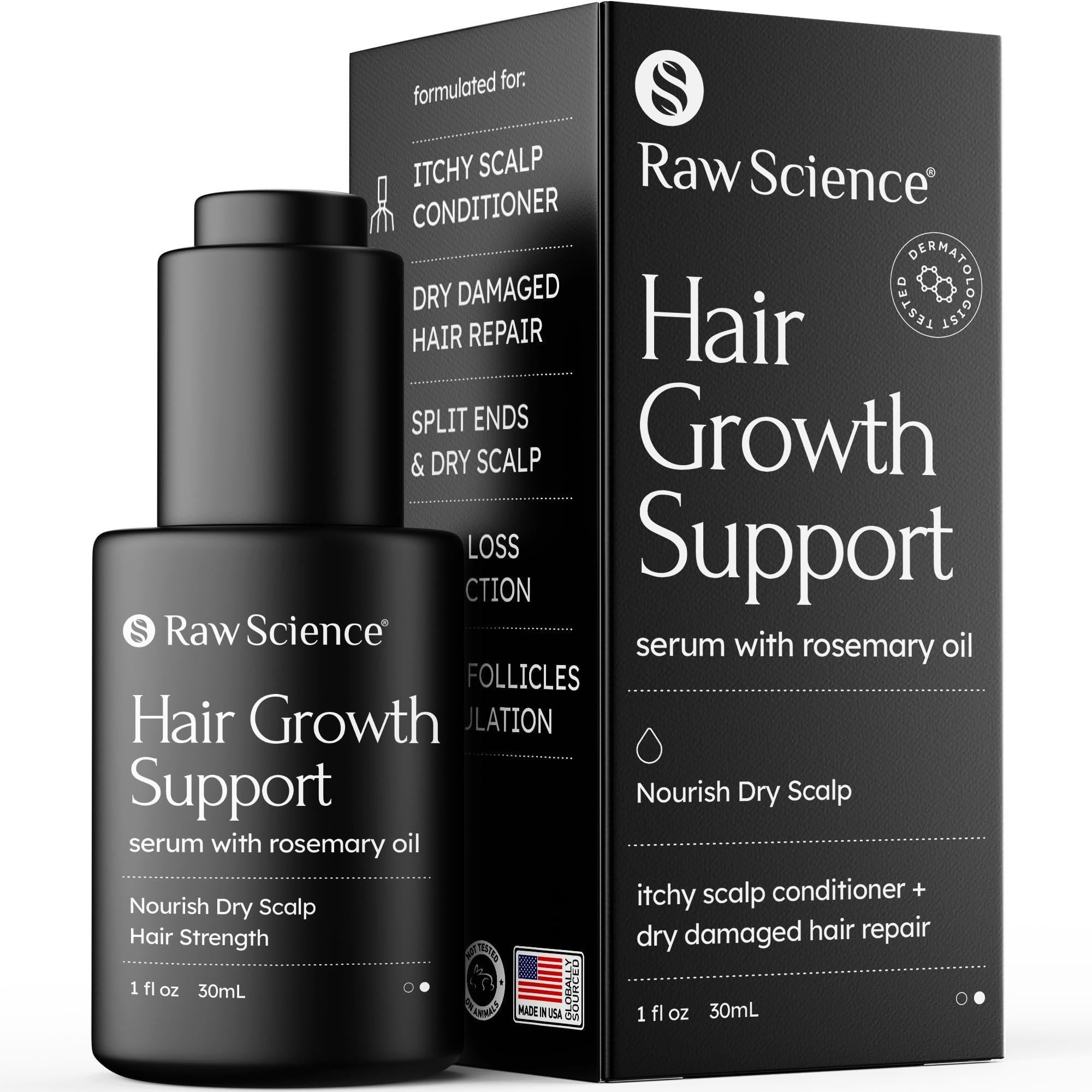 Biotin & Keratin Hair Growth Serum with Caffeine