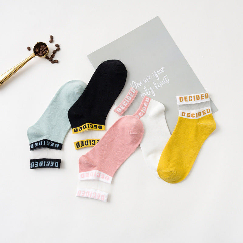 Deodorant Sweat-Absorbent Low-Cut Invisible Socks