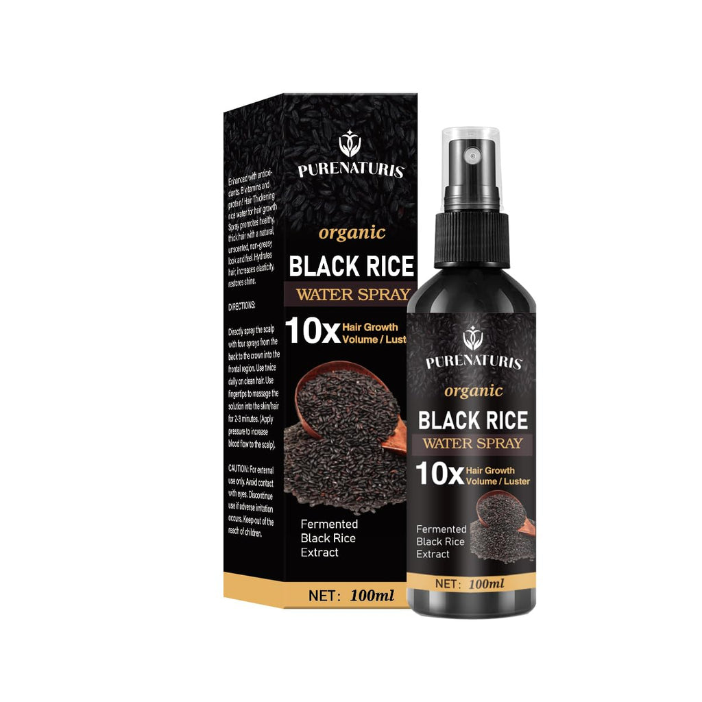 PureEssence Hair Growth Serum - Castor, Ginger & Rice Water